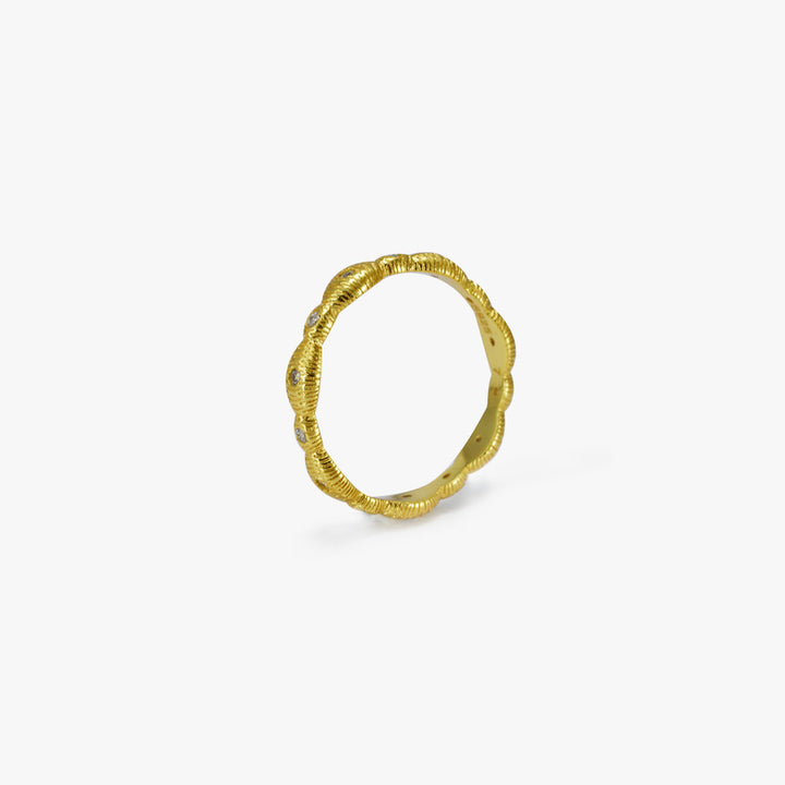 Terra Ridge Ring in 925 Sterling Silver - BE FRUITFUL