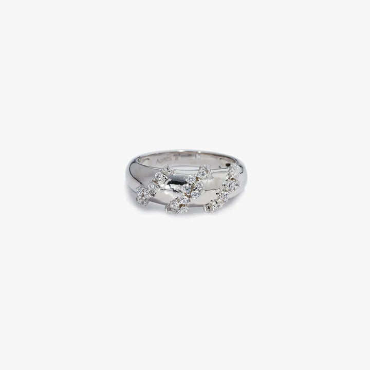 Starry Glide Ring in 925 Sterling Silver - BE FRUITFUL