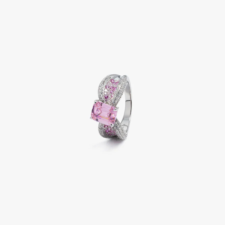 Blissful Princess Bow Ring in 925 Sterling Silver - BE FRUITFUL