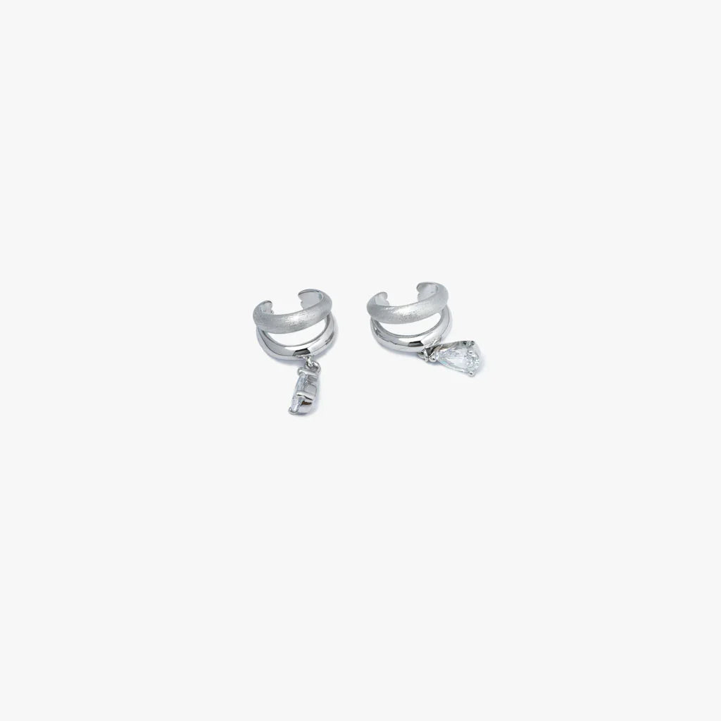 Dual Aurora Earrings in 925 Sterling Silver - BE FRUITFUL