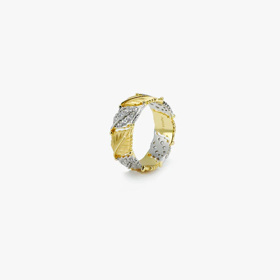 Auric Entwine Ring in 925 Sterling Silver - BE FRUITFUL