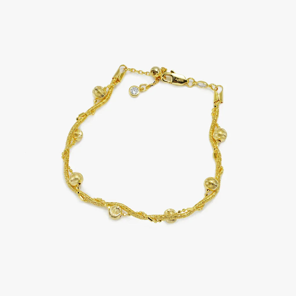 Vine Whisper Bracelet in 925 Sterling Silver - BE FRUITFUL