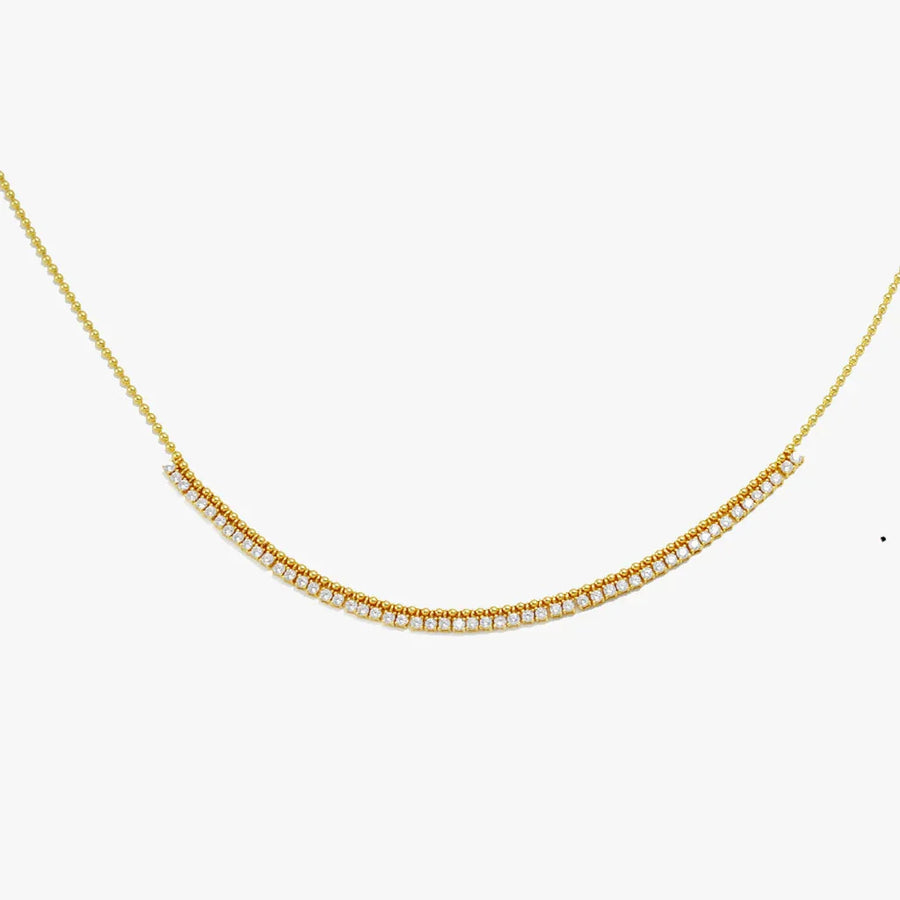 Falling Galaxy Necklace in 925 Sterling Silver - BE FRUITFUL