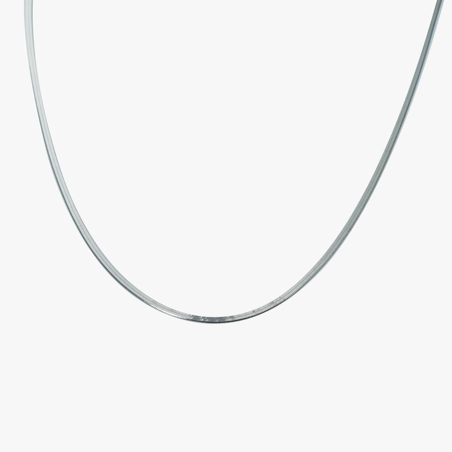 Serpentine Silk Necklace in 925 Sterling Silver - BE FRUITFUL