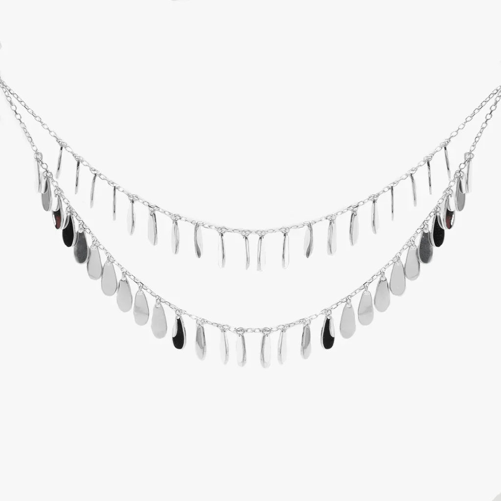 Raindrop Necklace in 925 Sterling Silver - BE FRUITFUL