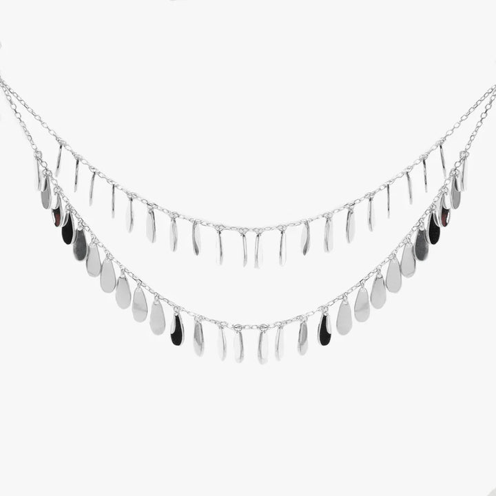 Raindrop Necklace in 925 Sterling Silver - BE FRUITFUL