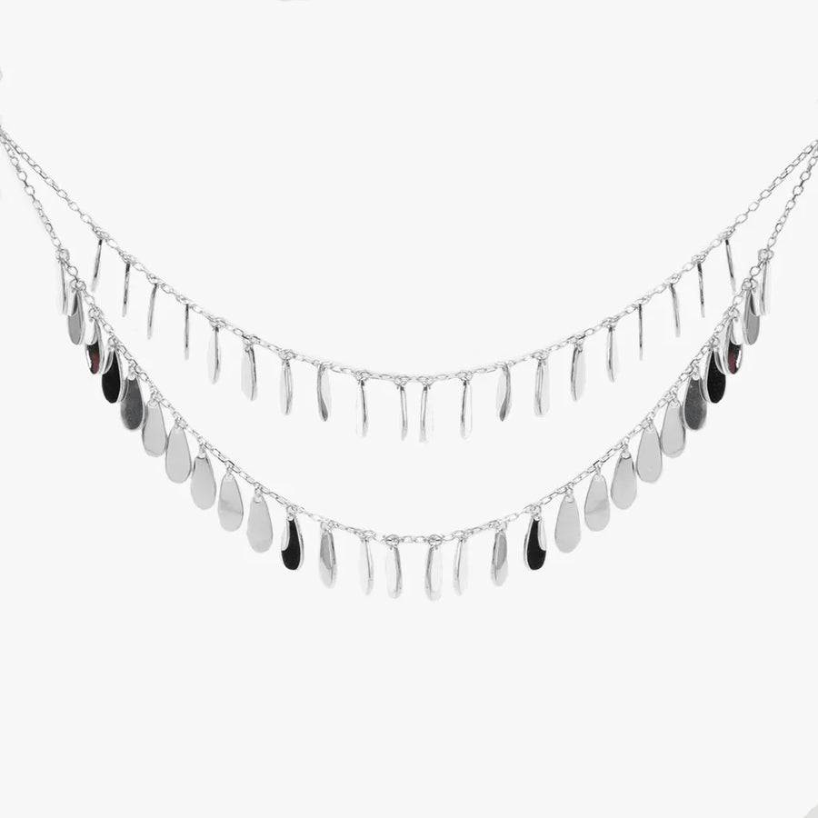 Raindrop Necklace in 925 Sterling Silver - BE FRUITFUL