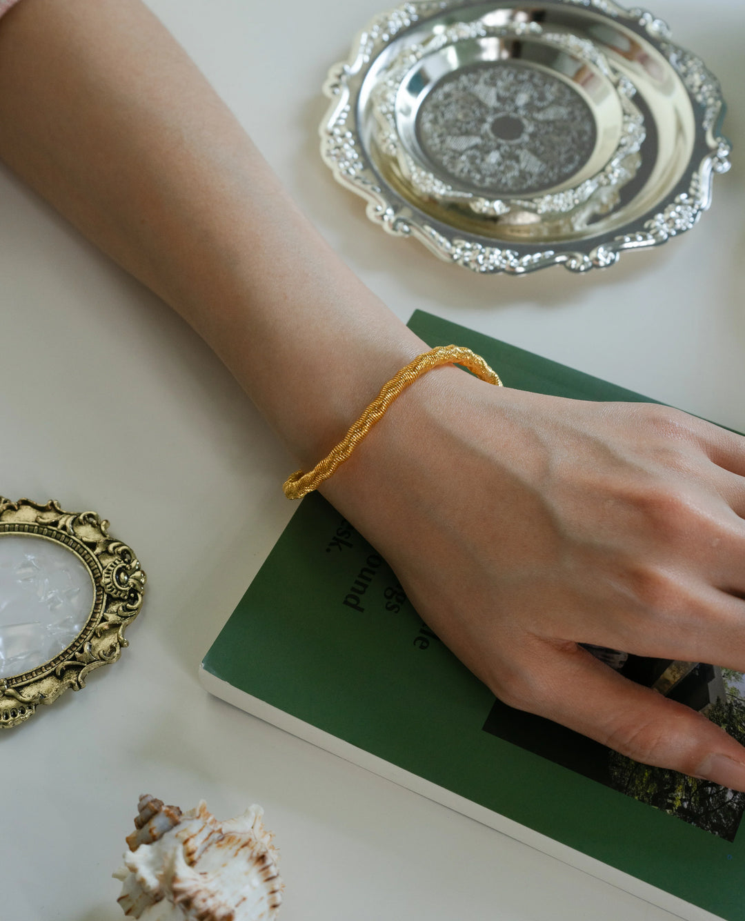 Spring Bracelet in 925 Sterling Silver - BE FRUITFUL