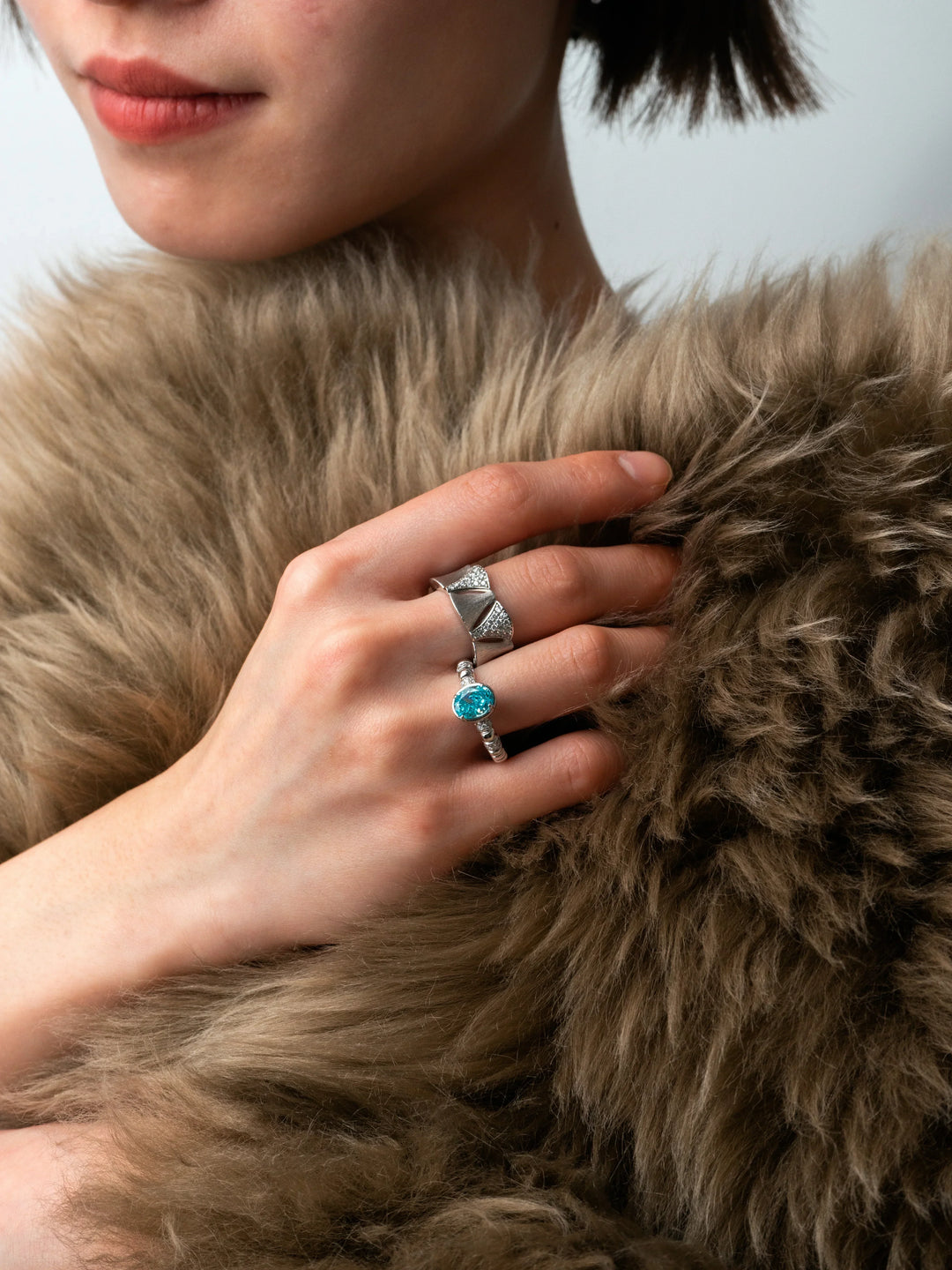 Seine Azure Aquamarine Ring in 925 Sterling Silver - BE FRUITFUL