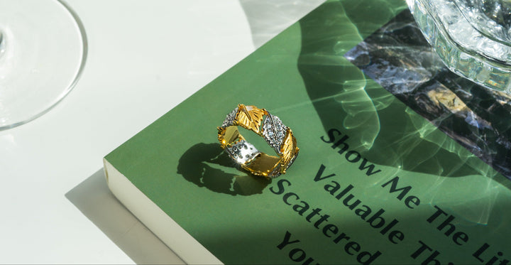 Auric Entwine Ring in 925 Sterling Silver - BE FRUITFUL