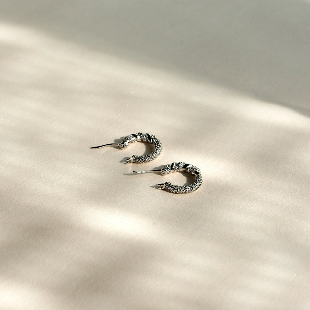 Ondine Earrings in 925 Sterling Silver - BE FRUITFUL