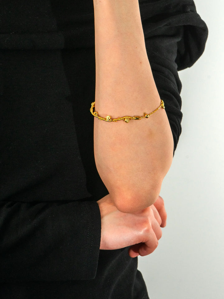 Vine Whisper Bracelet in 925 Sterling Silver - BE FRUITFUL