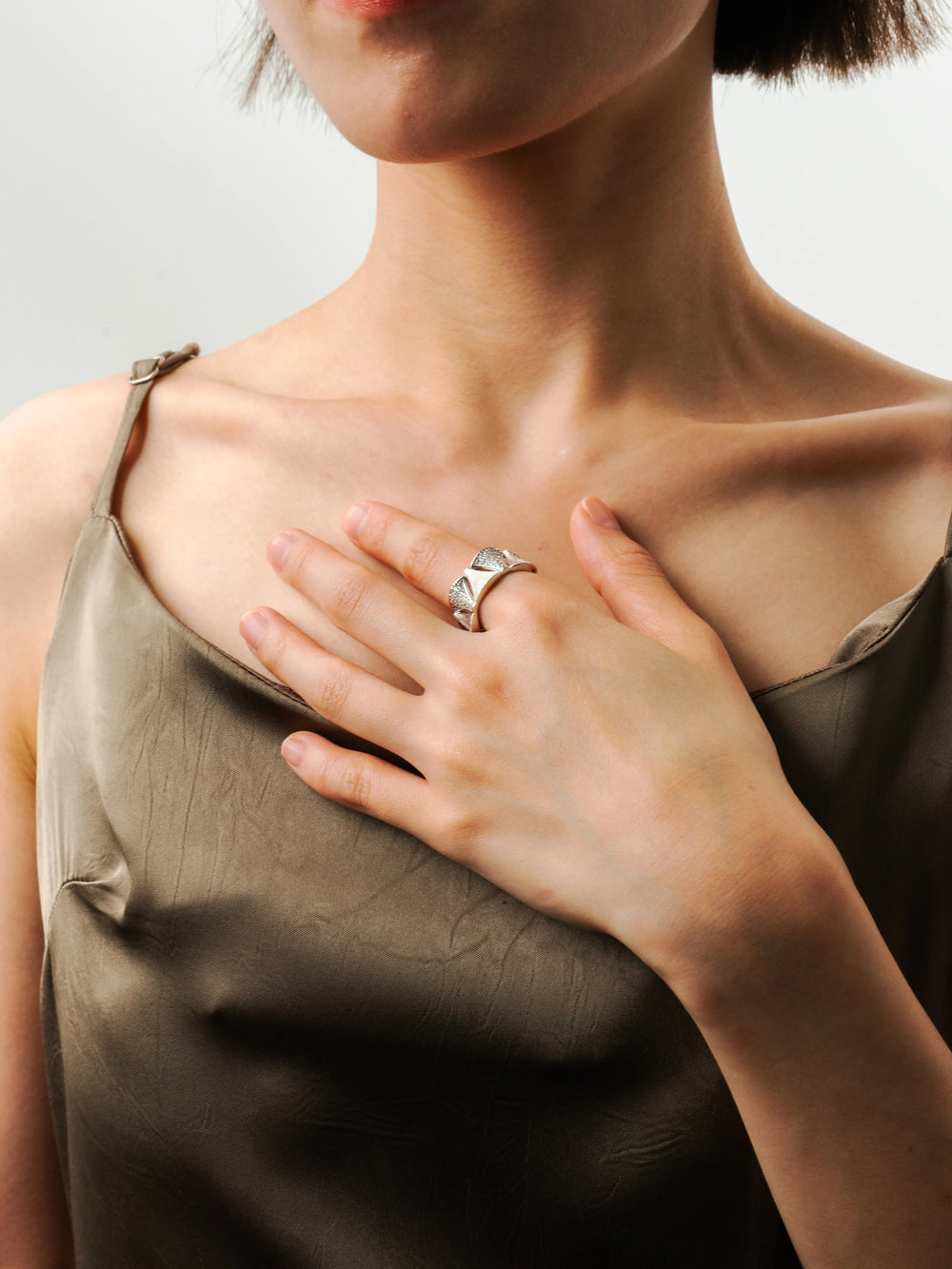 Exquisite Lattice Ring in 925 Sterling Silver - BE FRUITFUL