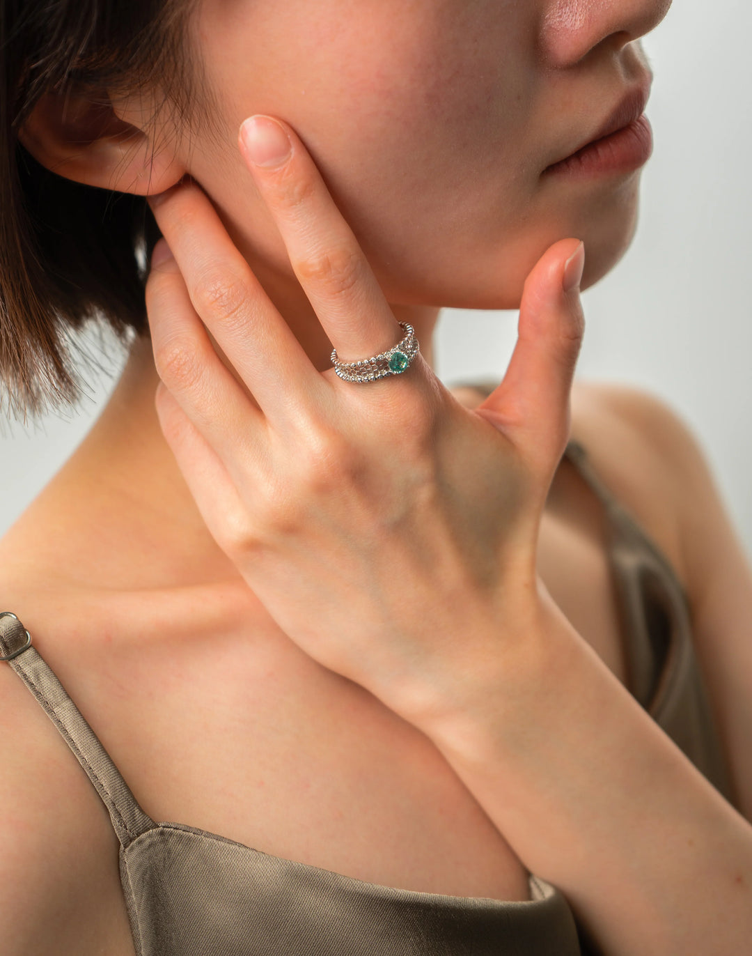 Cerulean Haven Ring in 925 Sterling Silver - BE FRUITFUL