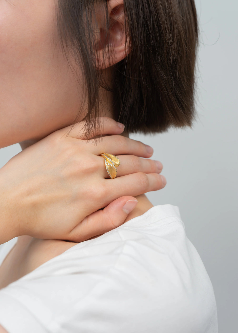 Foliage Reverie Ring in 925 Sterling Silver - BE FRUITFUL