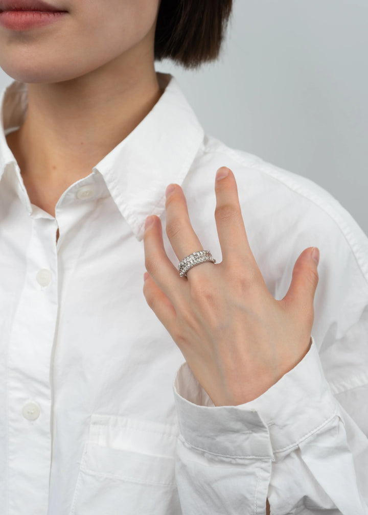 Glacial Sweetheart Ring in 925 Sterling Silver - BE FRUITFUL