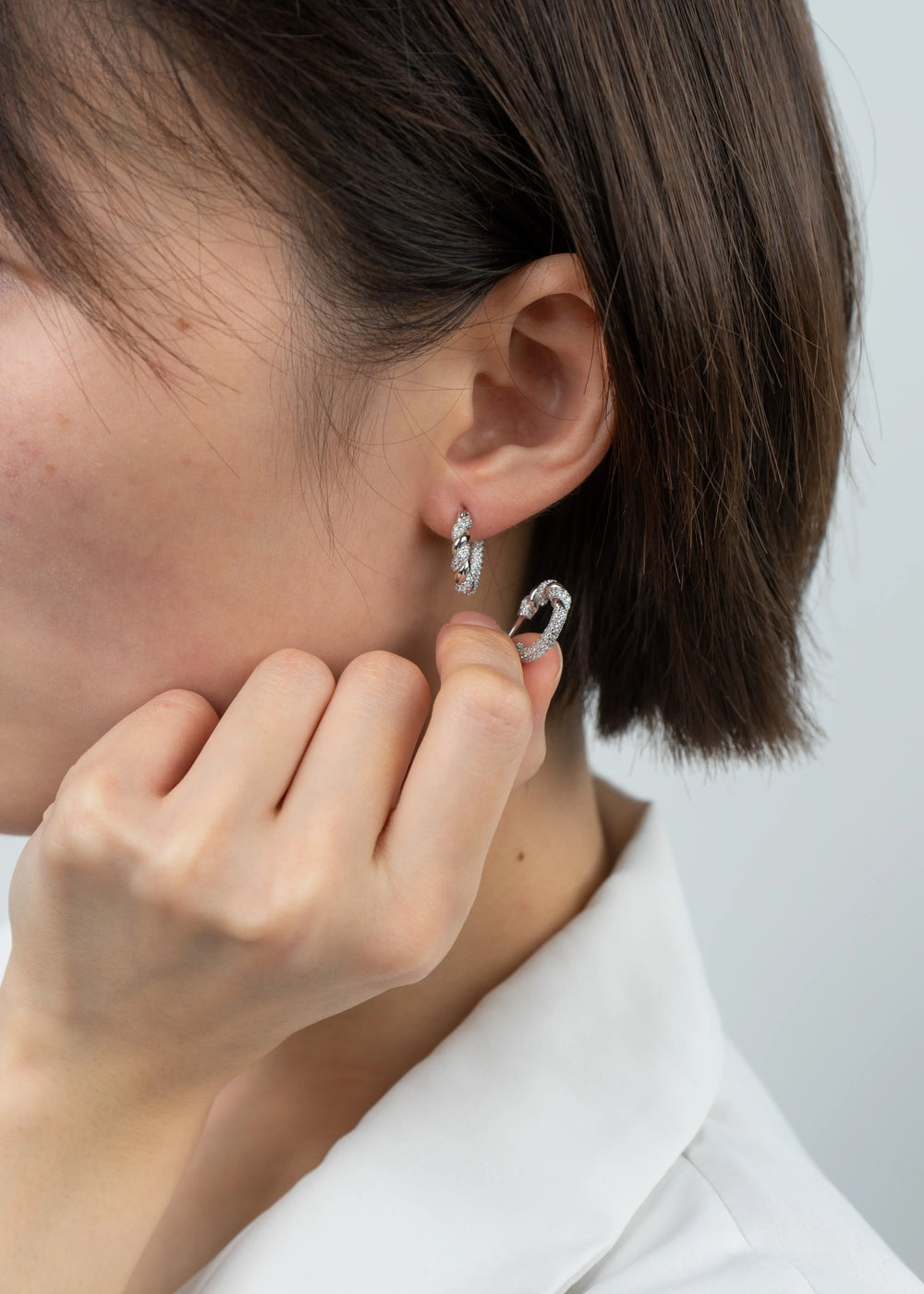 Ondine Earrings in 925 Sterling Silver - BE FRUITFUL