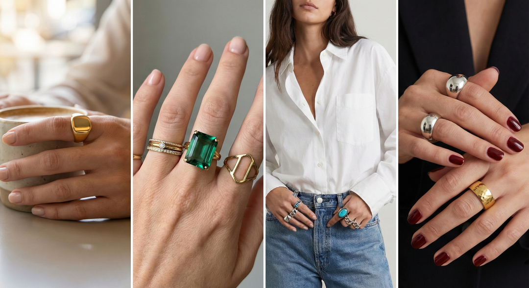 How to Wear Bold Rings with Confidence: A Style Guide for 2025