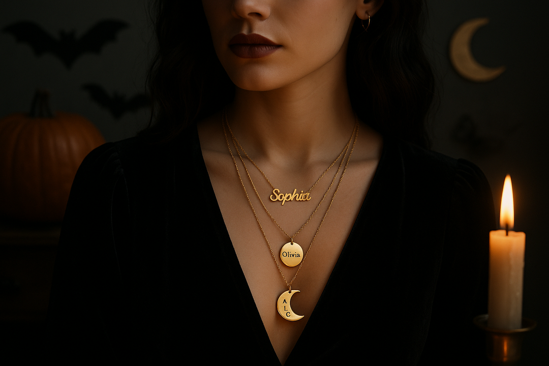 Personalized Halloween Jewelry Add a Spooky Touch to Your Style