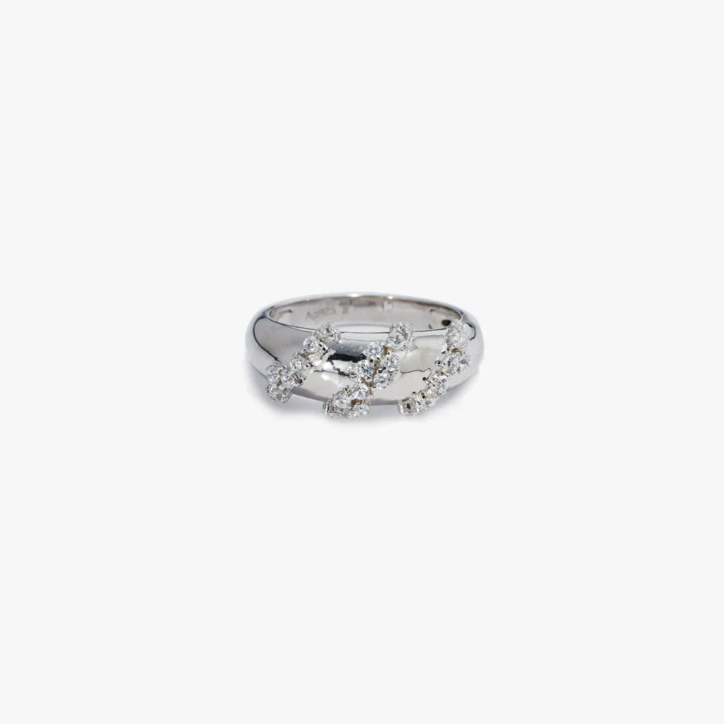 Starry Glide Ring in 925 Sterling Silver - BE FRUITFUL