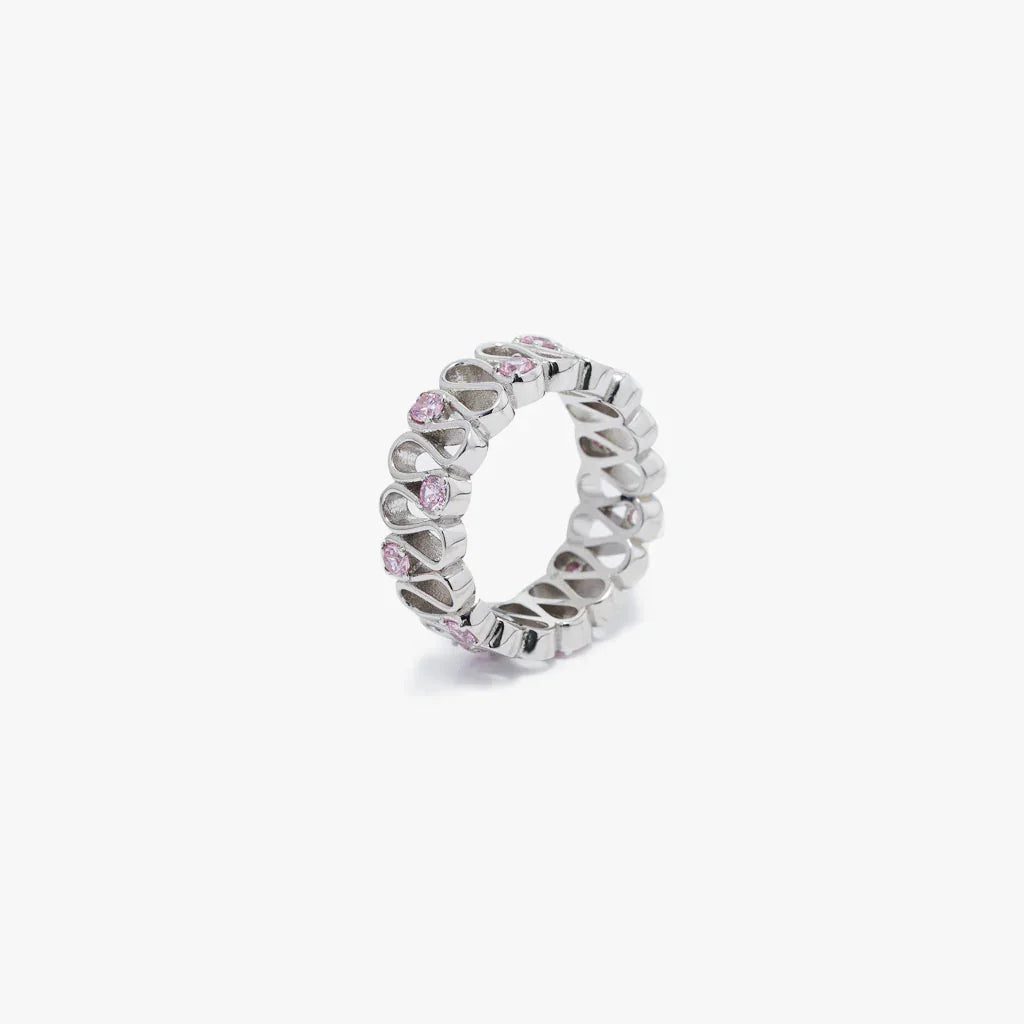 Tidal Bloom Ring in 925 Sterling Silver - BE FRUITFUL