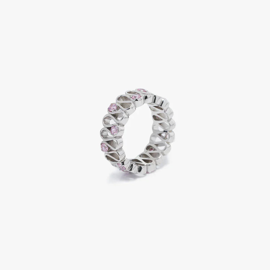 Tidal Bloom Ring in 925 Sterling Silver - BE FRUITFUL