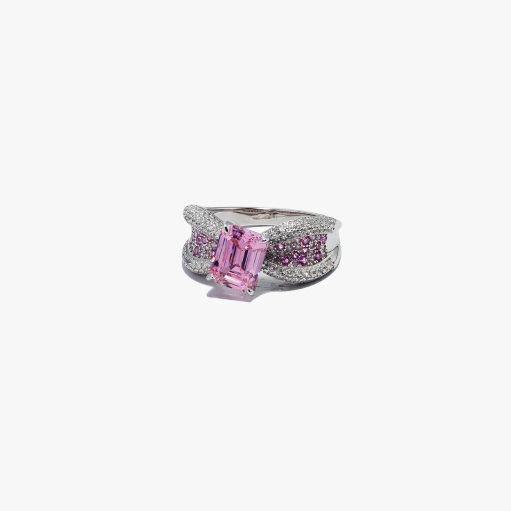 Blissful Princess Bow Ring in 925 Sterling Silver - BE FRUITFUL