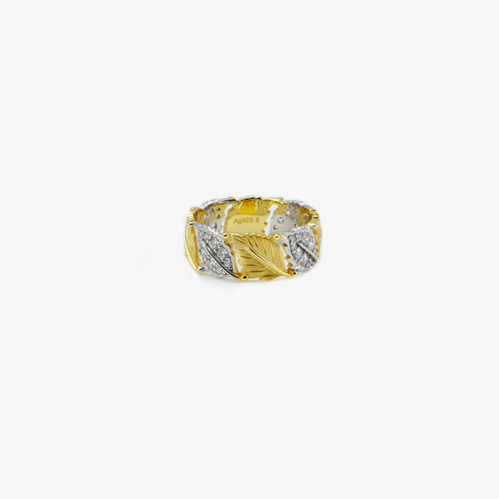 Auric Entwine Ring in 925 Sterling Silver - BE FRUITFUL