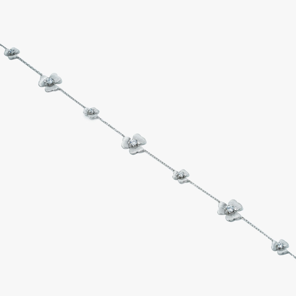 Camélia Necklace in 925 Sterling Silver - BE FRUITFUL