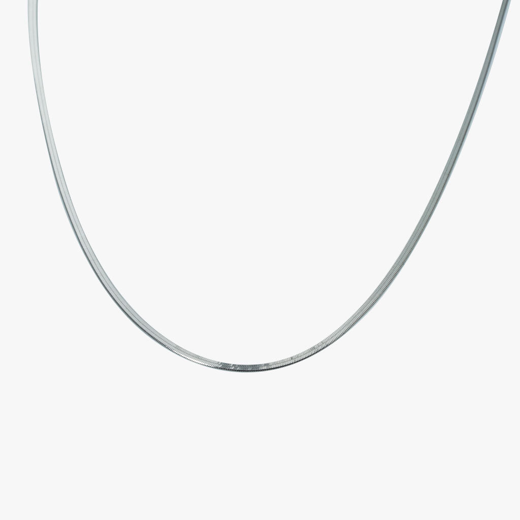 Serpentine Silk Necklace in 925 Sterling Silver - BE FRUITFUL