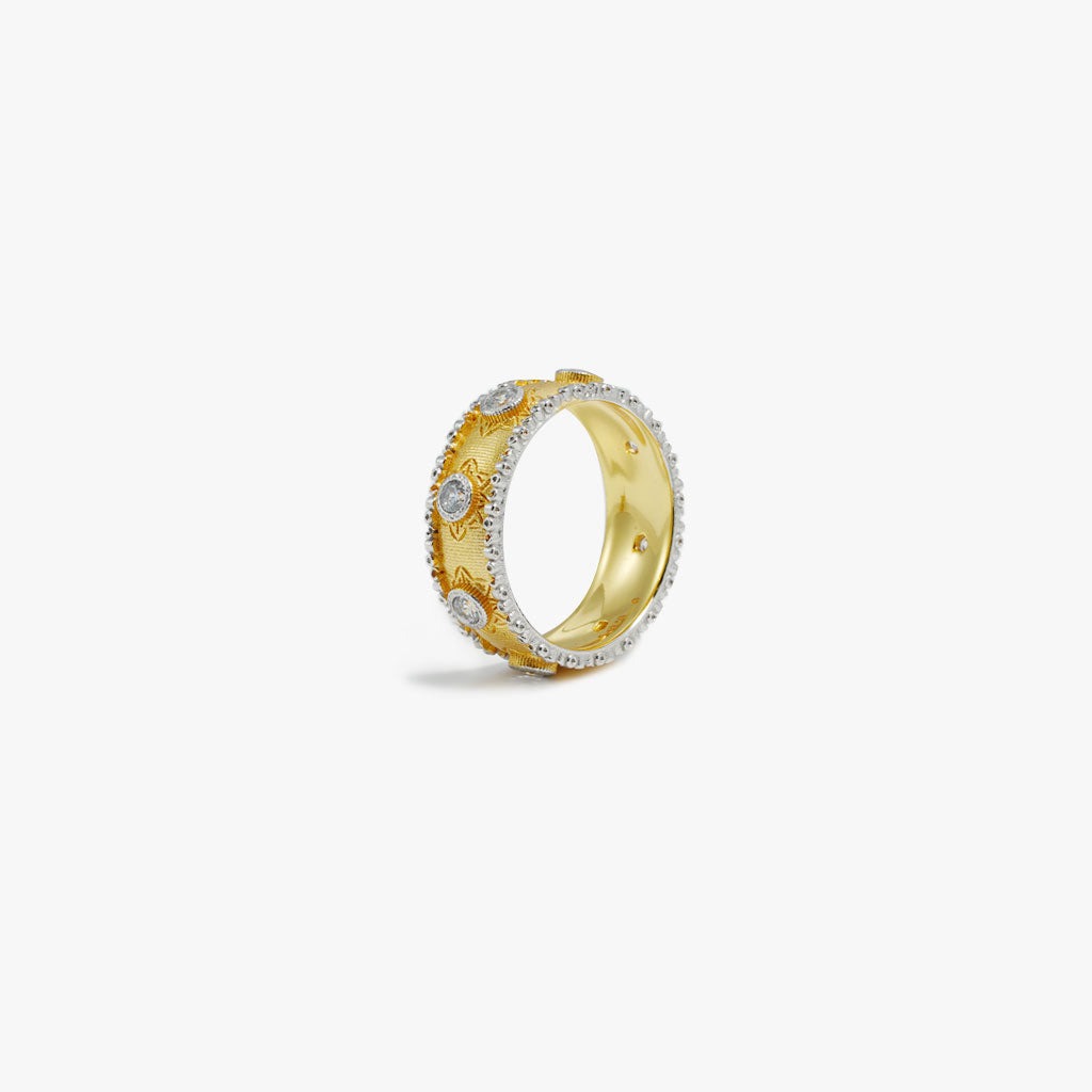Solara Sigil Ring in 925 Sterling Silver - BE FRUITFUL