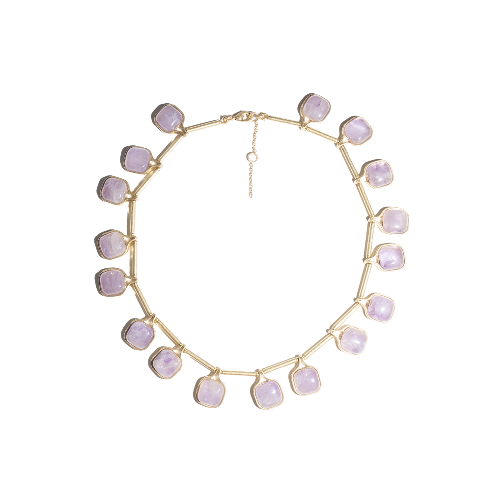 Amethyst Gemstone Necklace