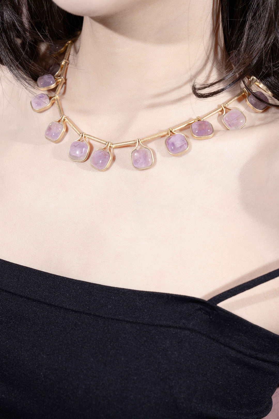 Amethyst Gemstone Necklace