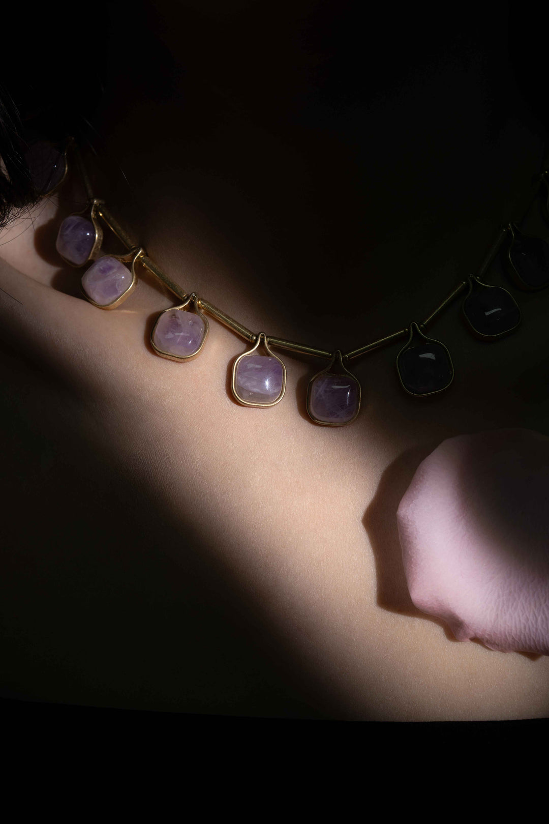 Amethyst Gemstone Necklace
