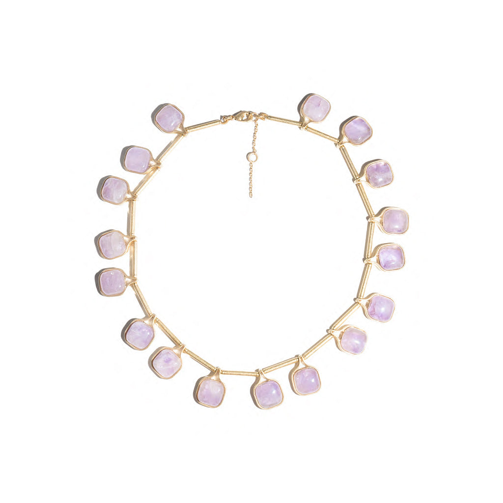Amethyst Gemstone Necklace