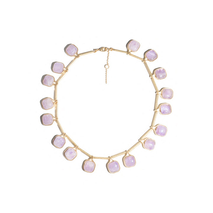 Amethyst Gemstone Necklace