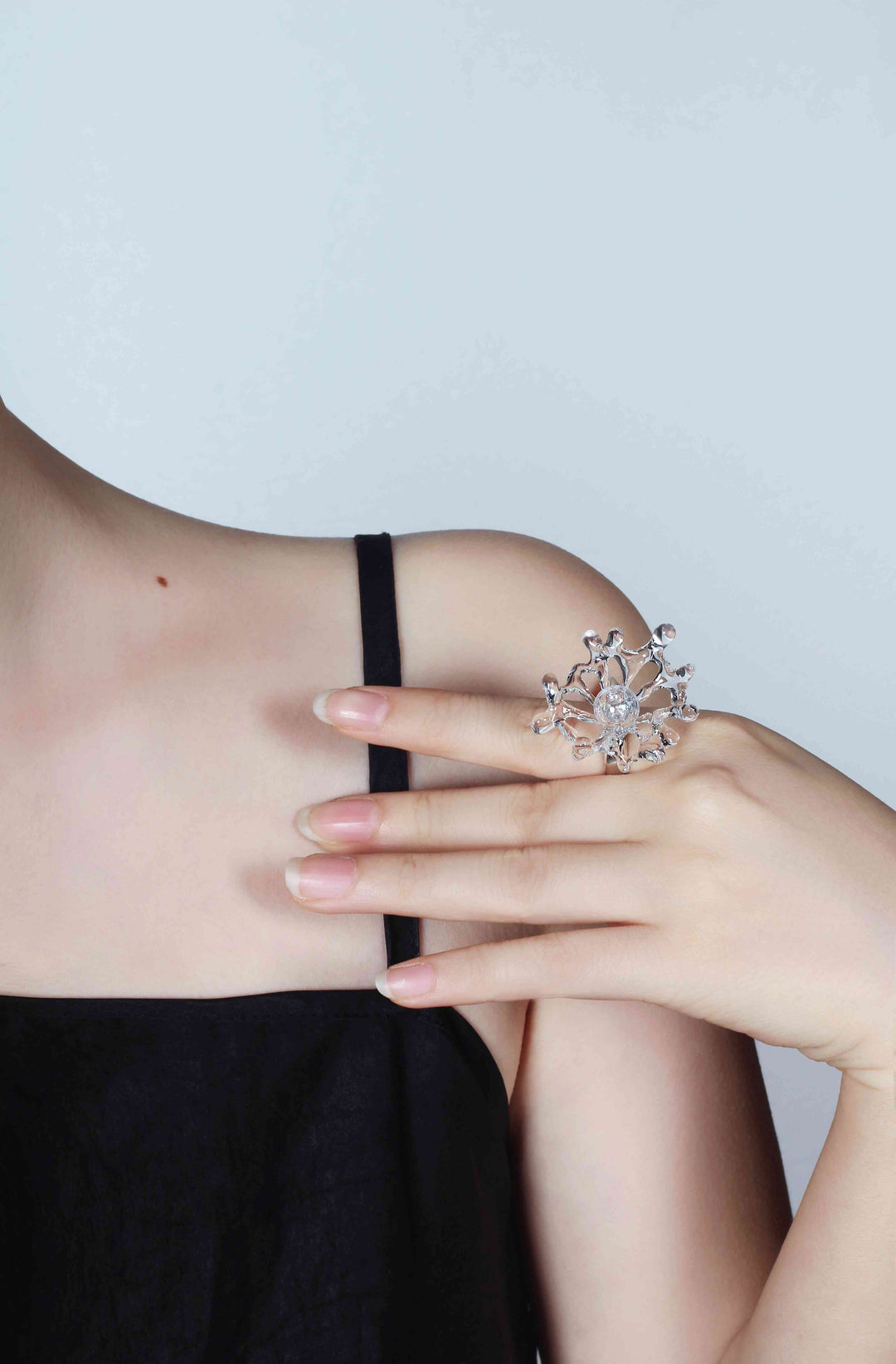 Asymmetrical Bubble Adjustable Ring 6 - be fruitful