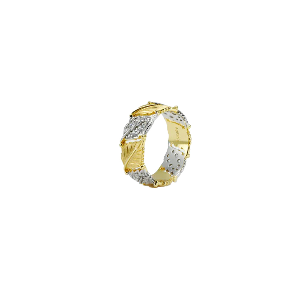 Auric Entwine Ring in 925 Sterling Silver