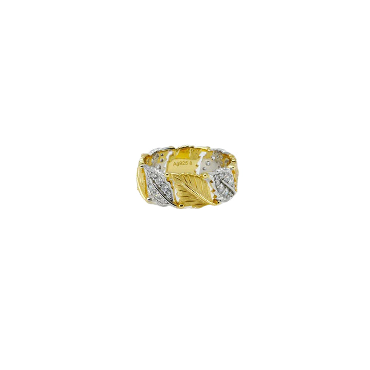 Auric Entwine Ring in 925 Sterling Silver