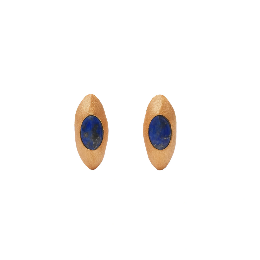 Desert Journey · Ear Stud with Lapis Lazuli