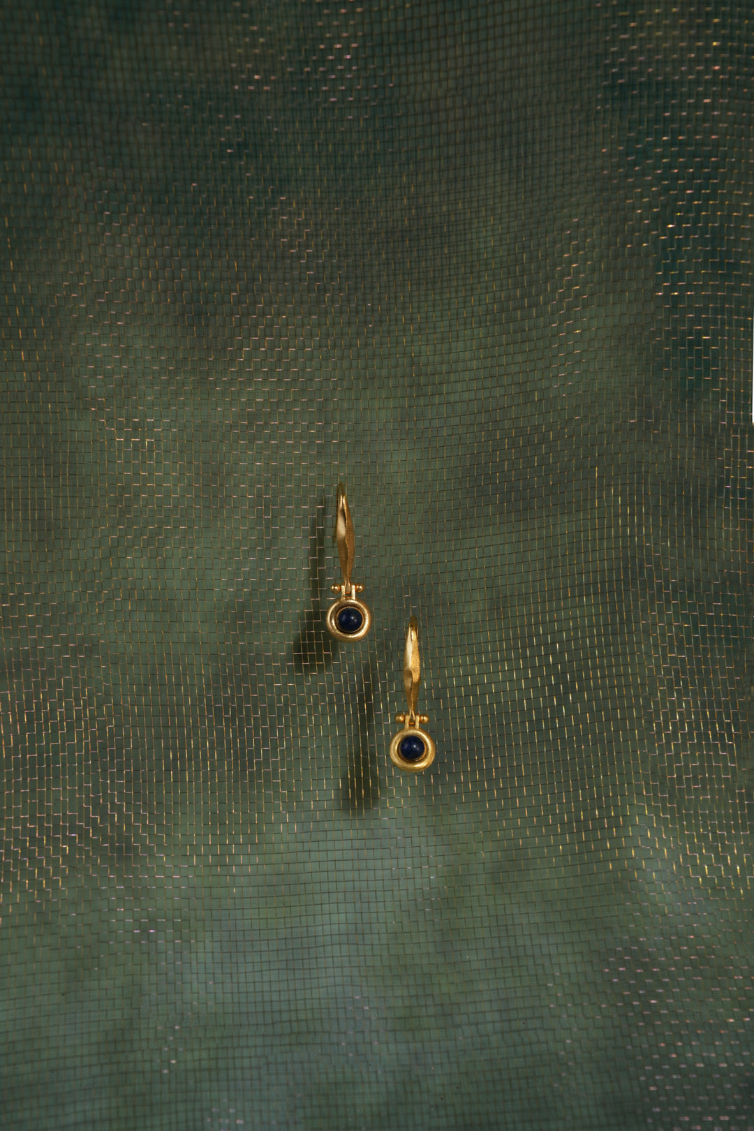 Desert Journey · Drop Earrings with Lapis Lazuli