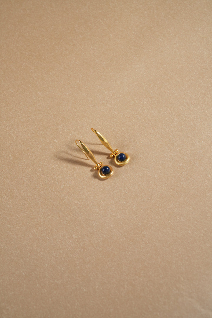 Desert Journey · Drop Earrings with Lapis Lazuli