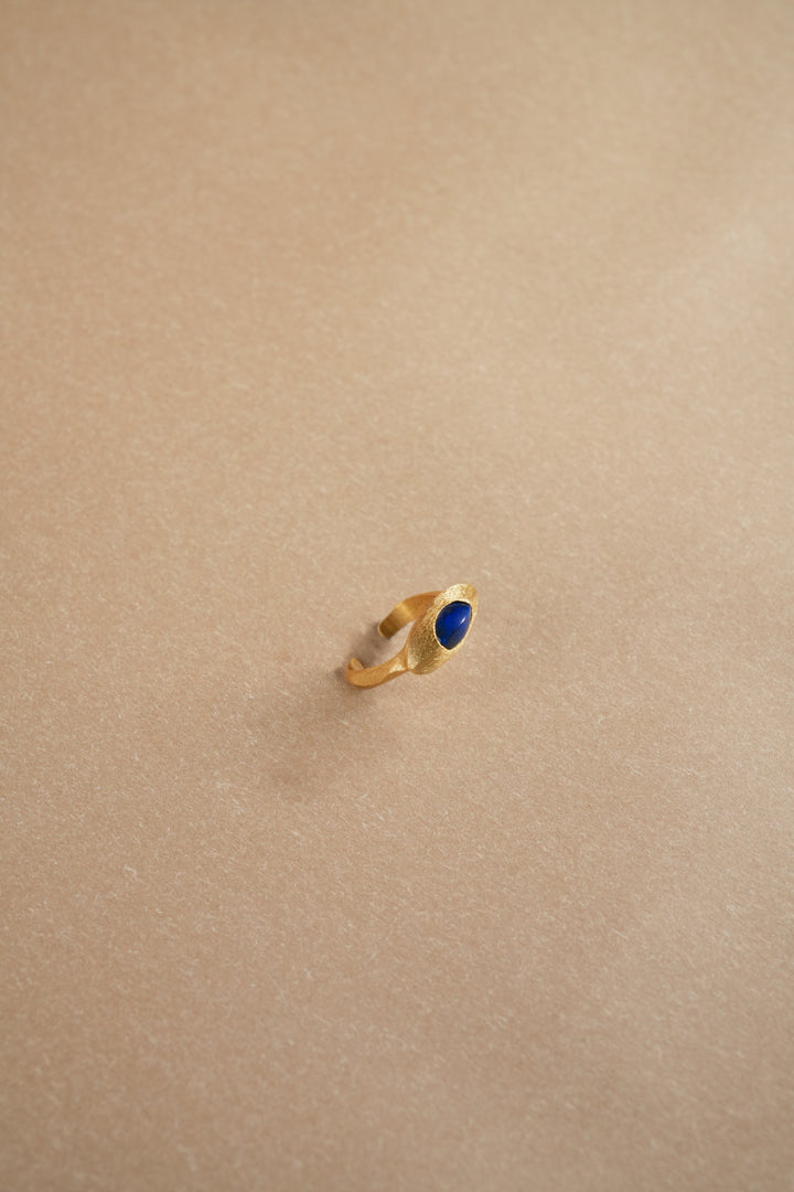 Desert Journey · Open Ring with Lapis Lazuli