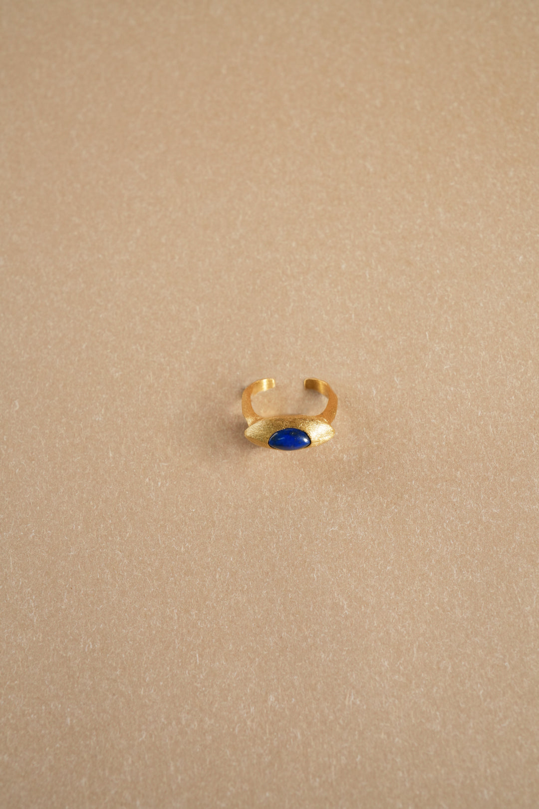 Desert Journey · Open Ring with Lapis Lazuli