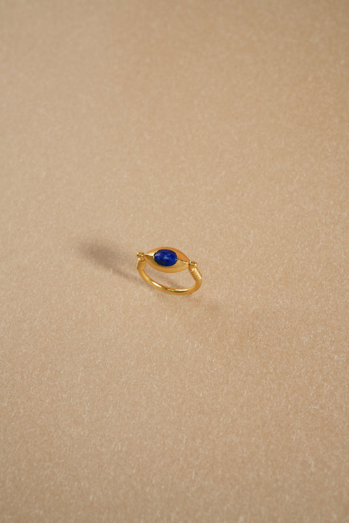 Desert Journey · Ring with Lapis Lazuli