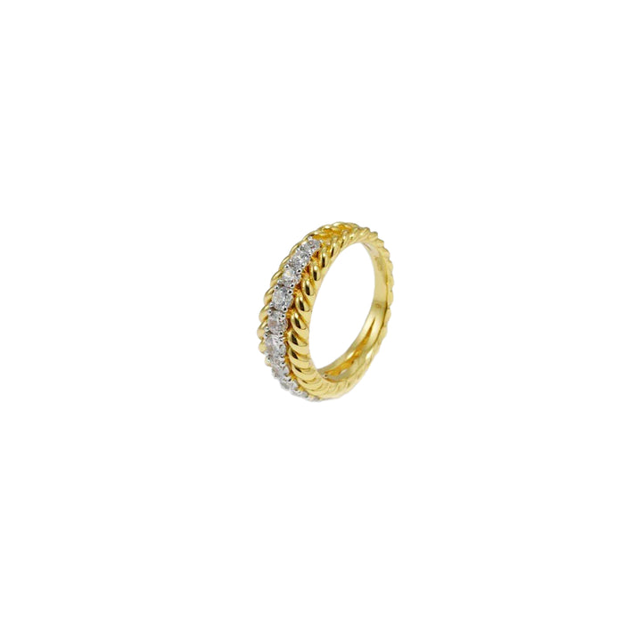 Braid Ring in 925 Sterling Silver