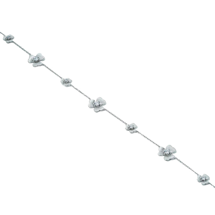 Camélia Necklace in 925 Sterling Silver
