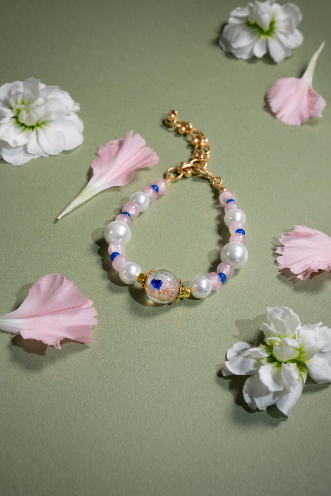Candy-Colored Floral Liu Li Bracelet