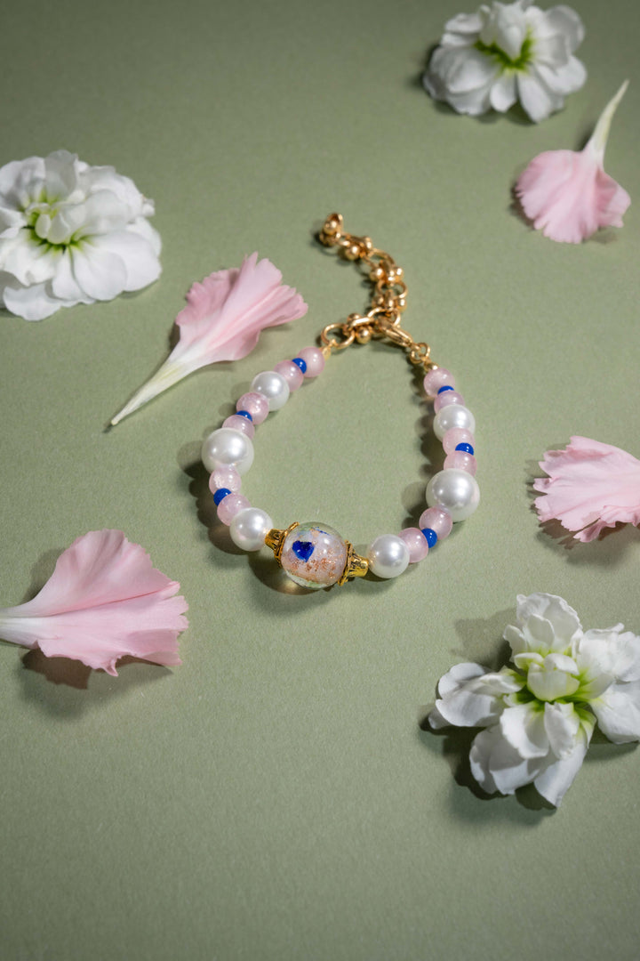 Candy-Colored Floral Liu Li Bracelet