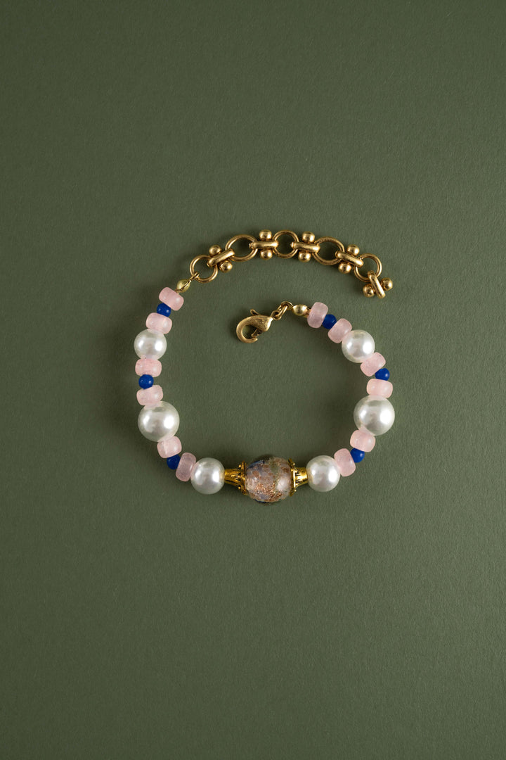 Candy-Colored Floral Liu Li Bracelet